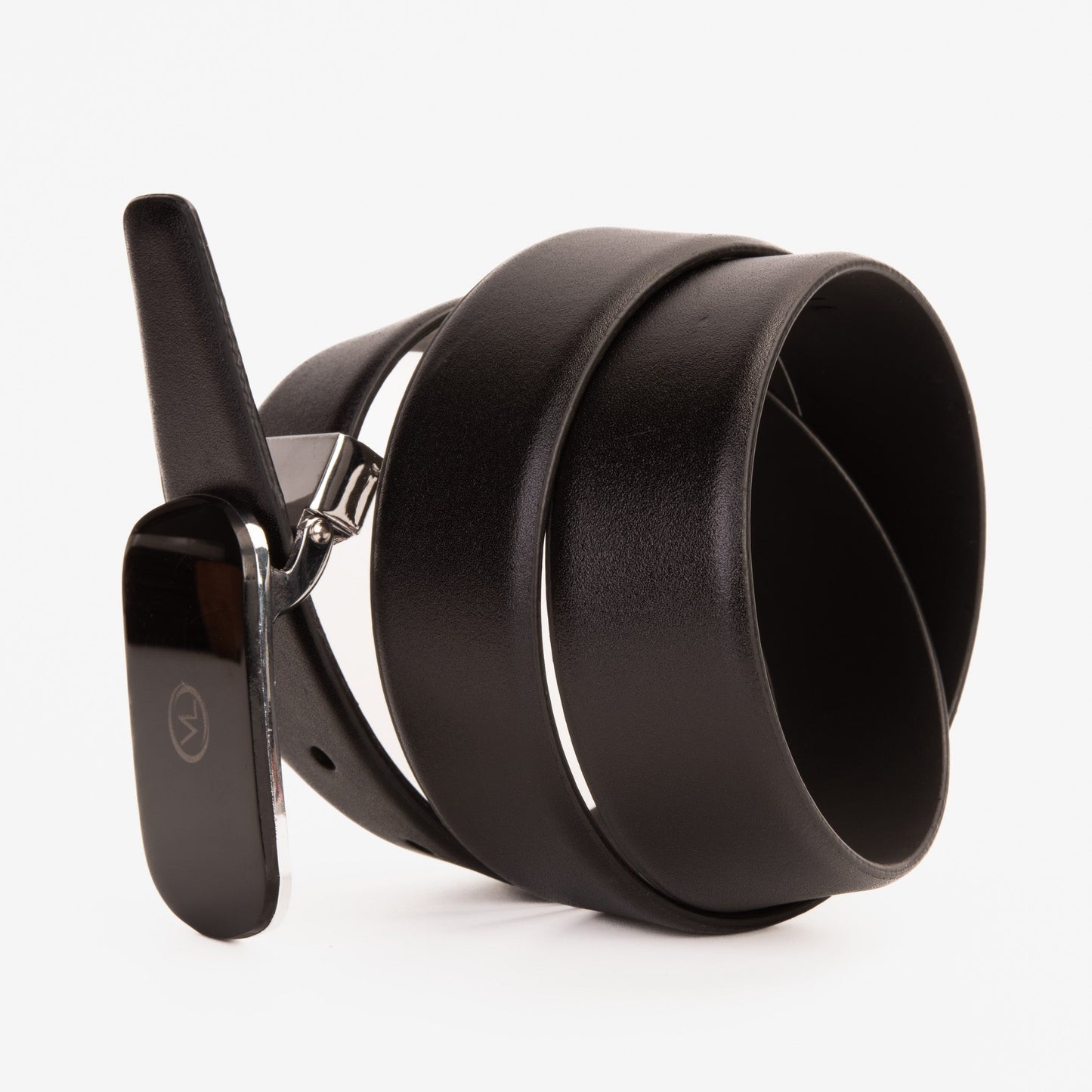 The Marzano Black Color Calfskin Belt