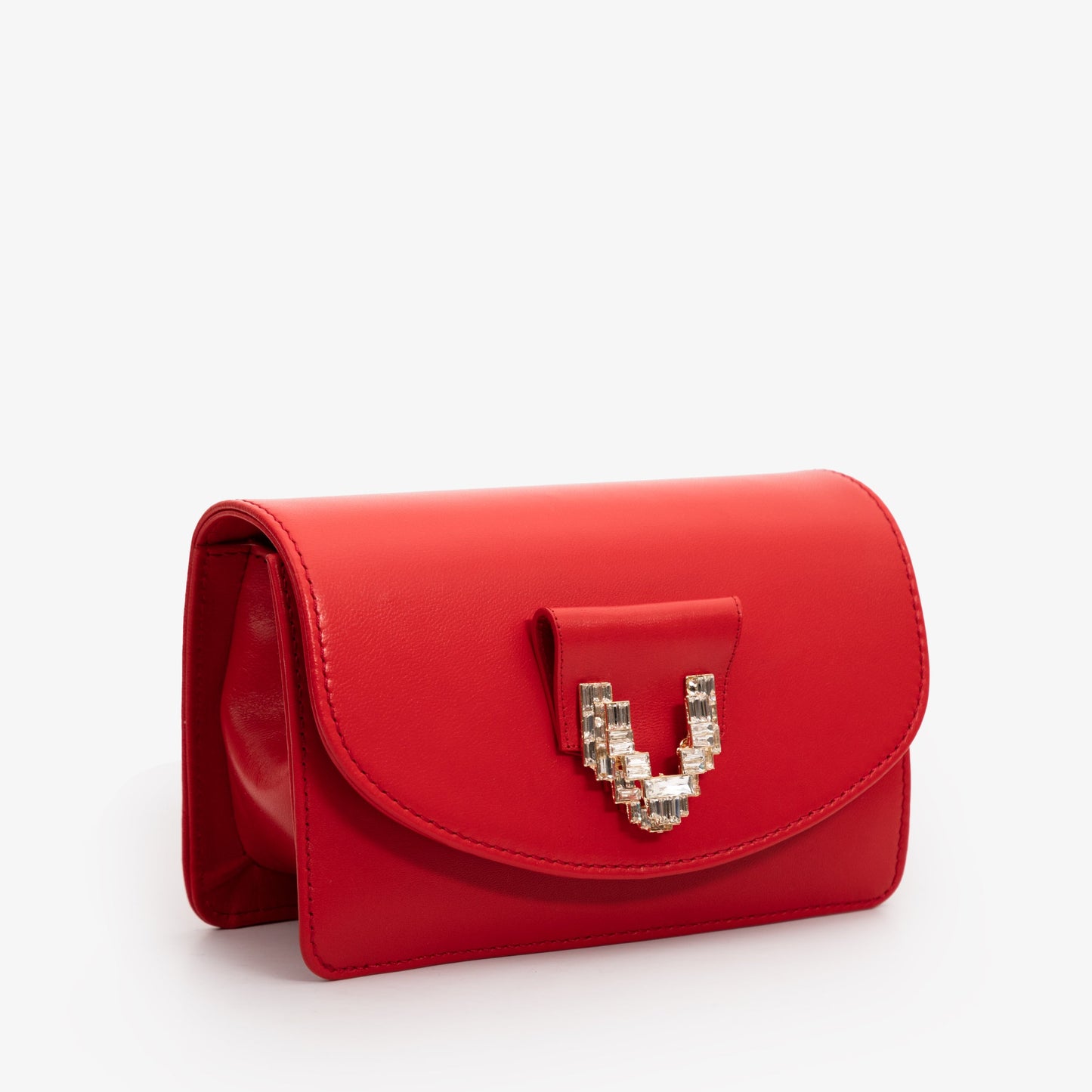 The Love Red Leather Handbag