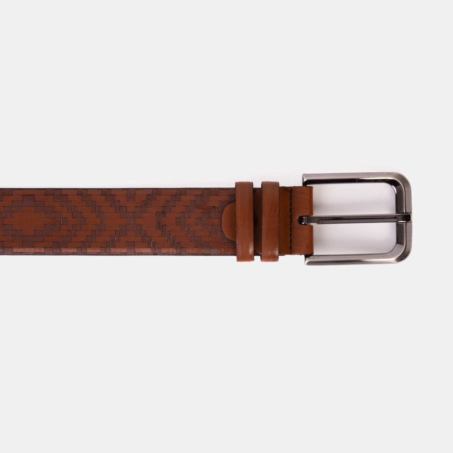 The Meram Tan Calfskin Belt