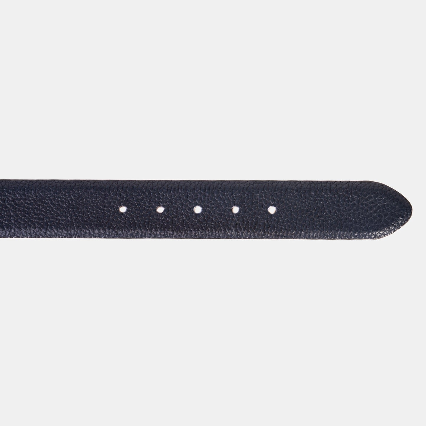 The Draco Navy Calfskin Belt