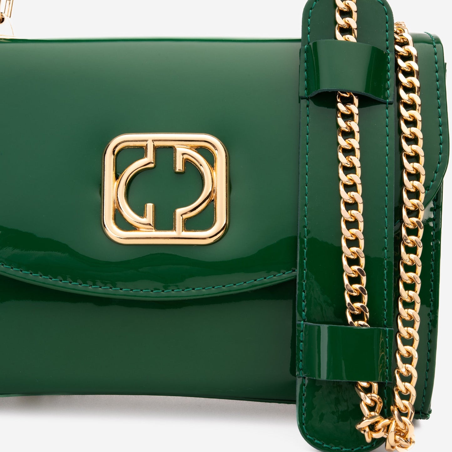 The Rosalinda Green Leather Handbag