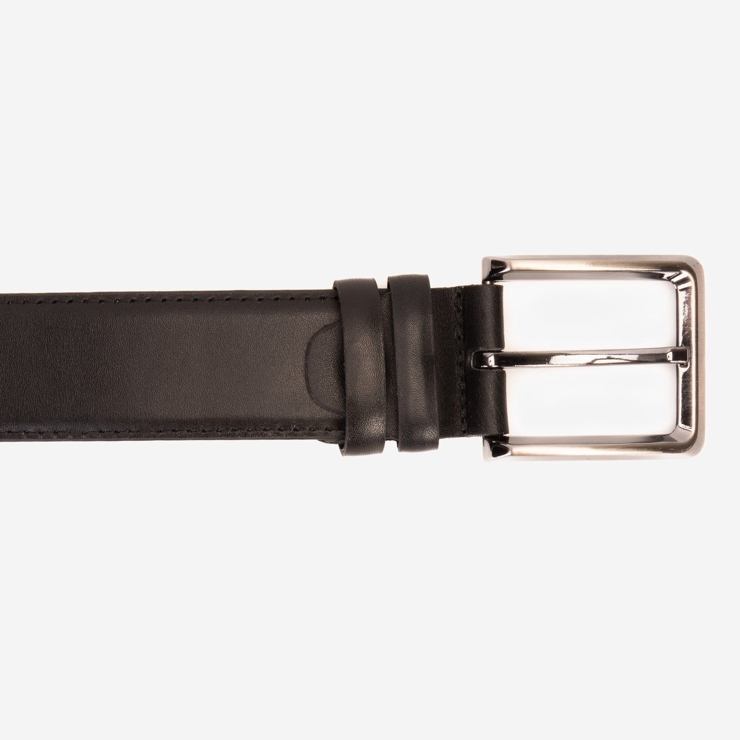 The Torino Black Calfskin Belt