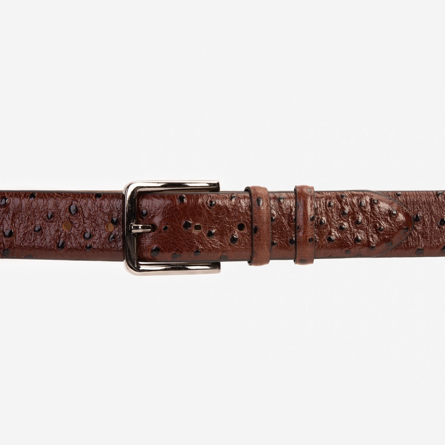 The Dallas Brown Calfskin Belt