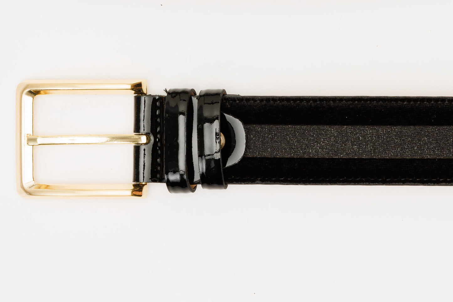 The Pontalto Black Leather Belt