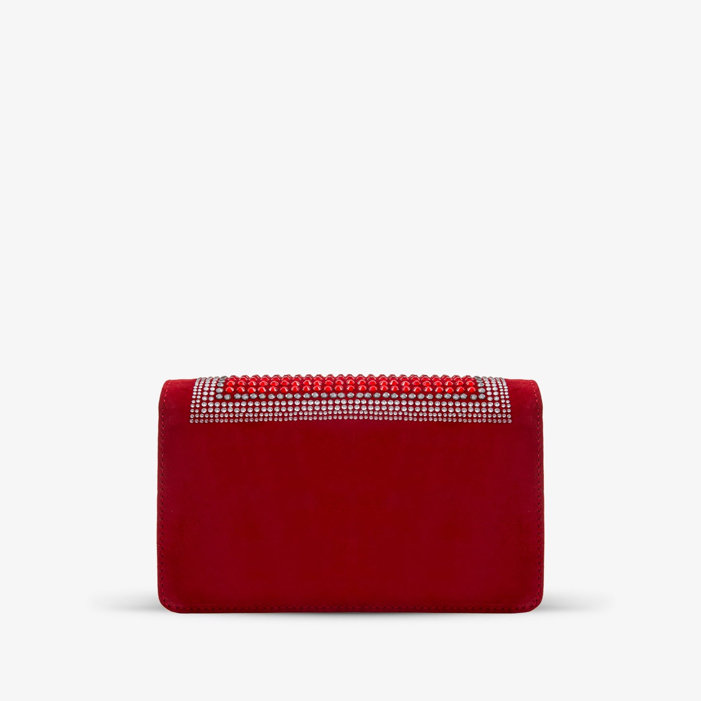 The Barneveld Red Glitter Leather Handbag