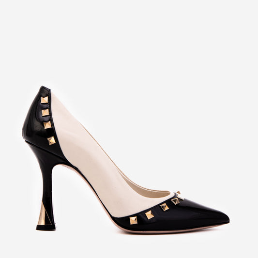 The Bella Vita Studded Leather Pump Women Shoe