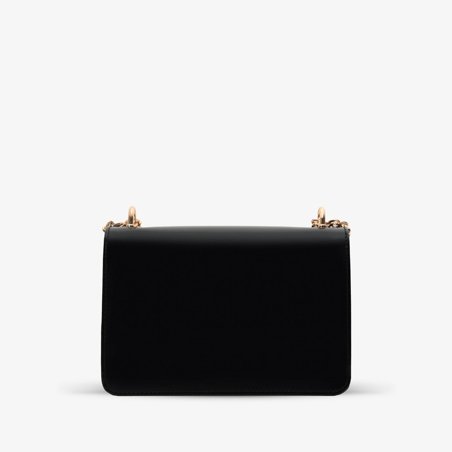 The Ferrara Black Patent Leather Handbag