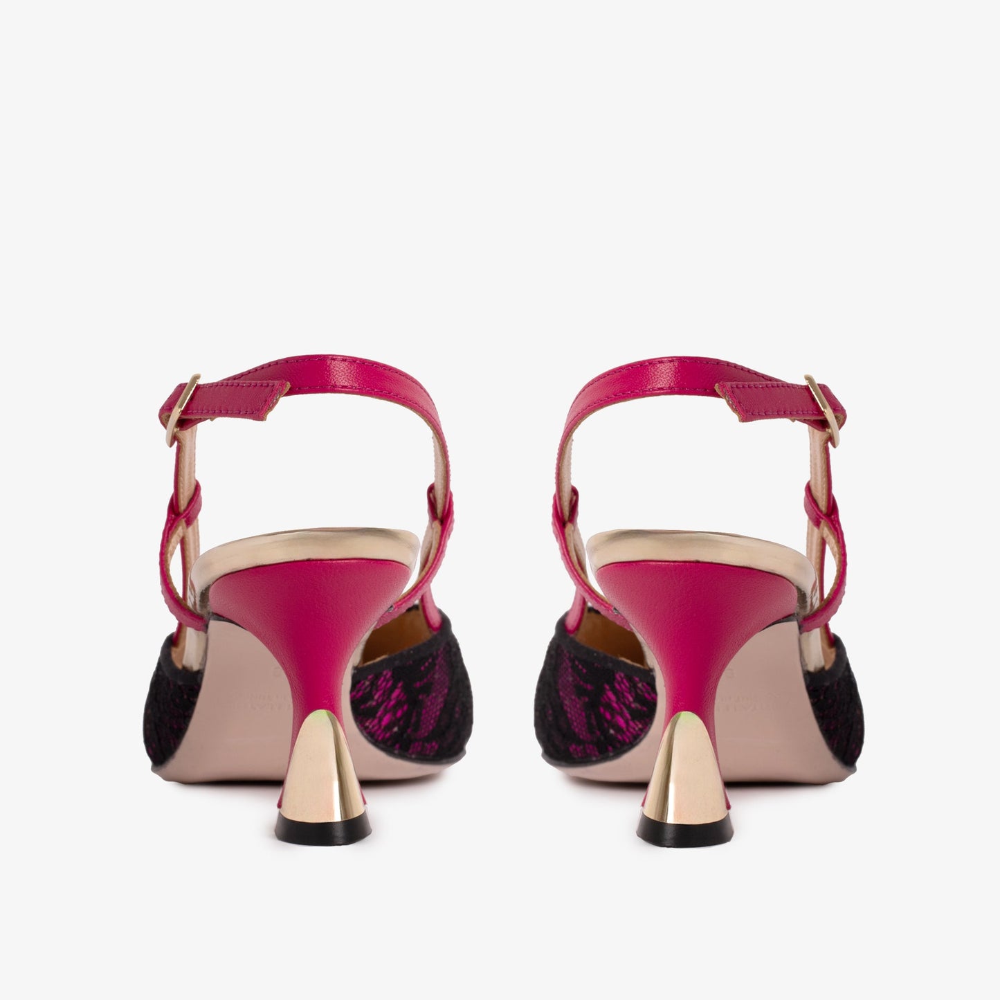 The Bali Fuchsia Leather Slingback Women Sandal
