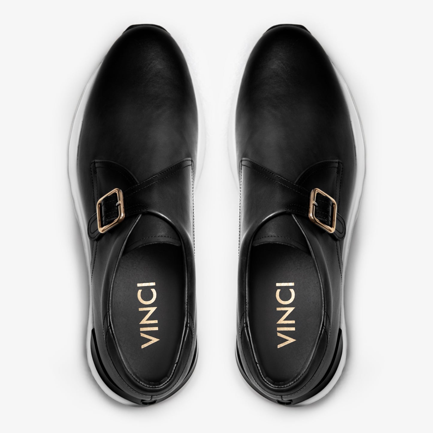 The Luxe Black Buffalo Leather Women Sneaker