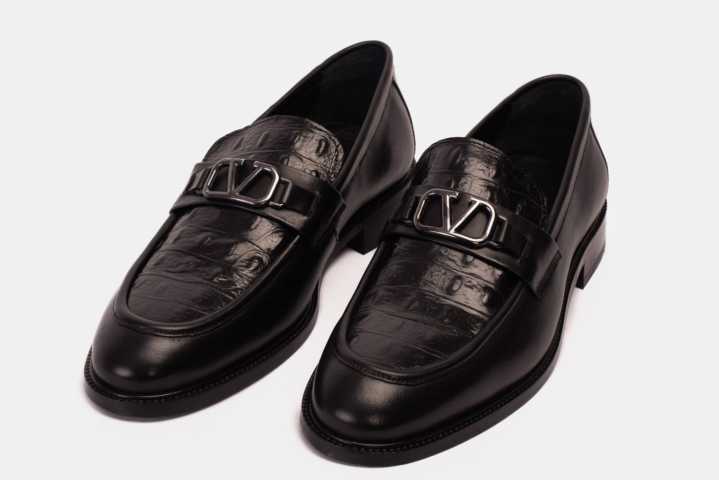 Amsterdam Black Bit Loafer Men Shoe
