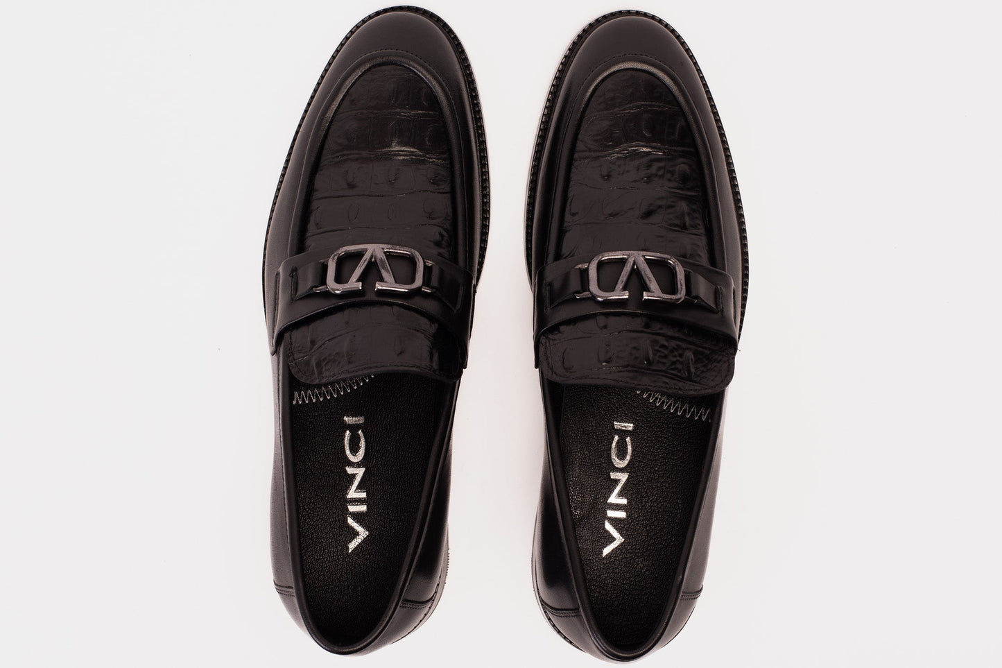 Amsterdam Black Bit Loafer Men Shoe