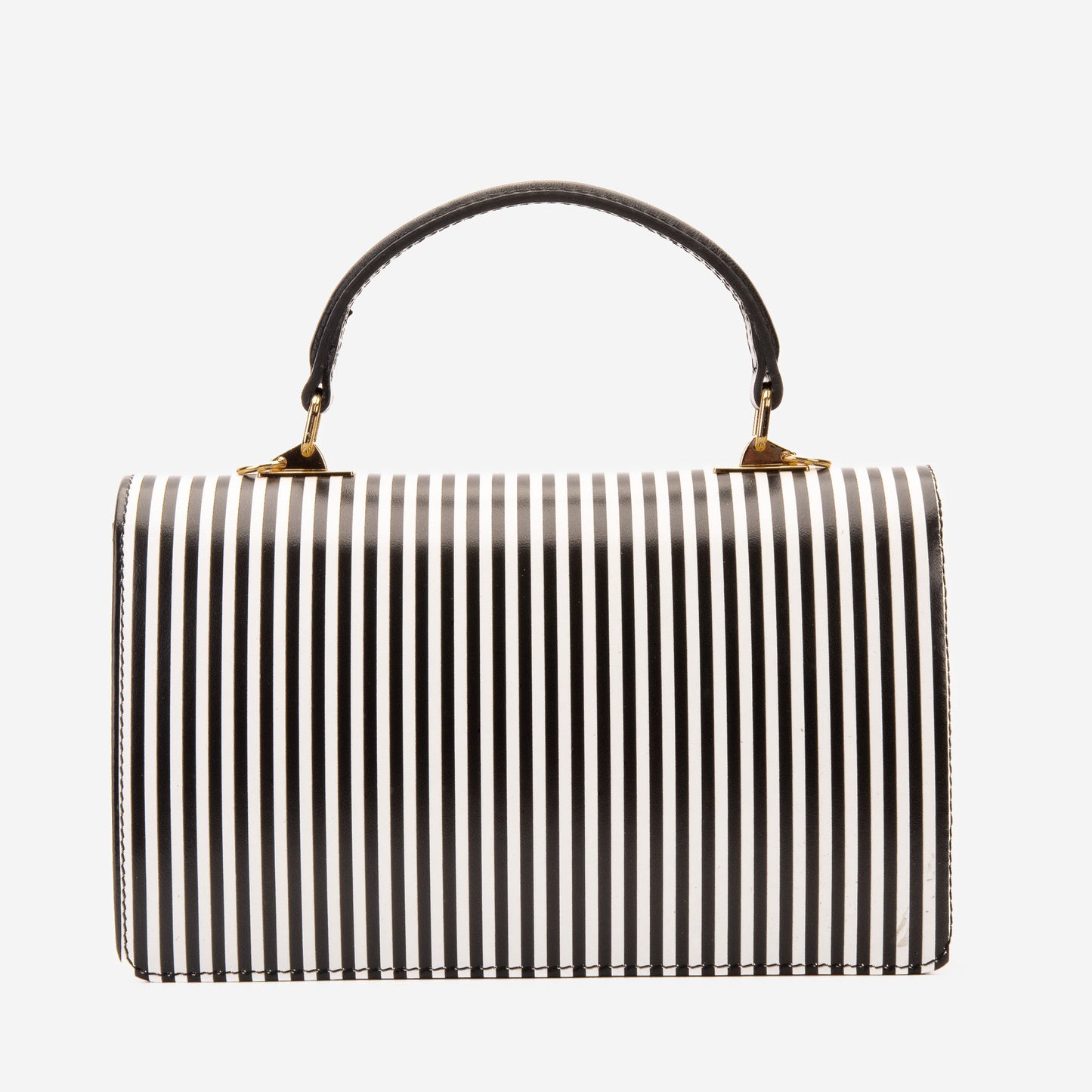 The Santa Amaro Striped Leather Handbag