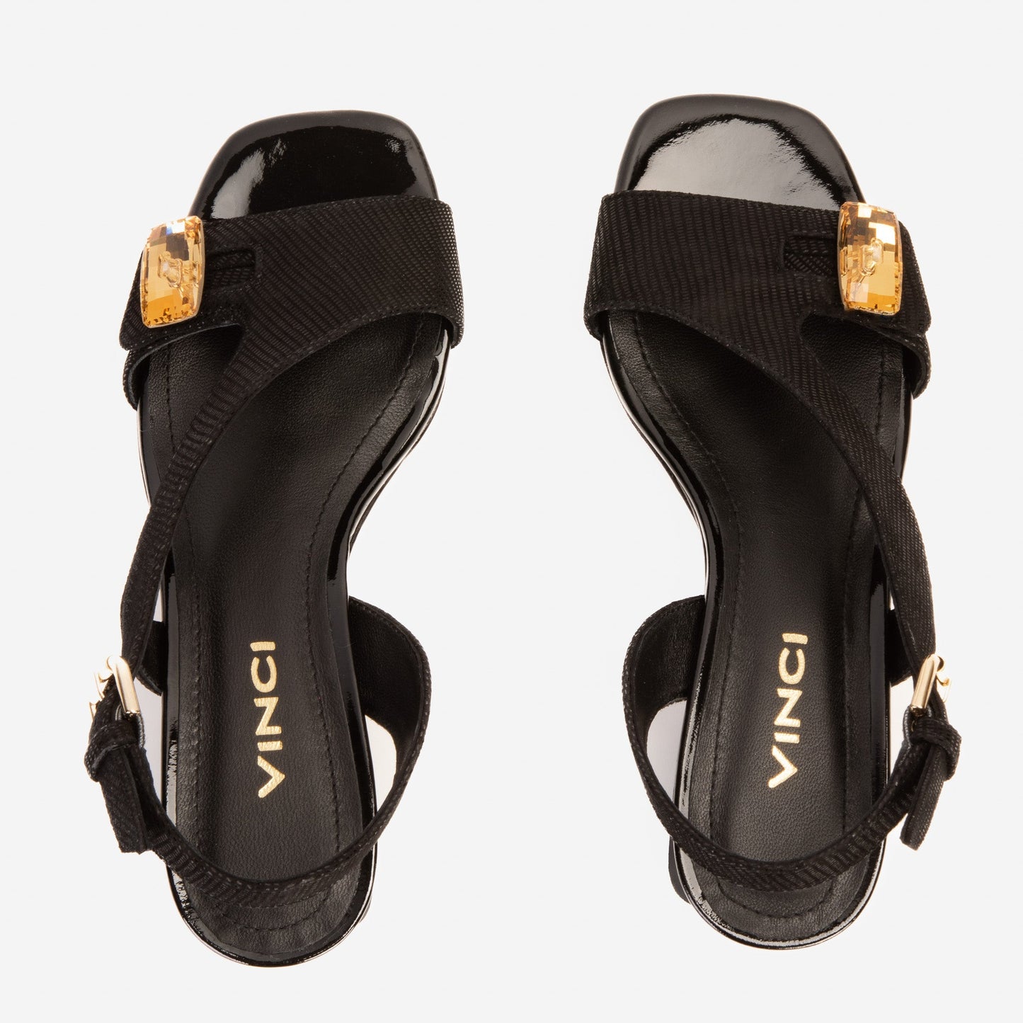 The Iconic Black Leather Women Sandal