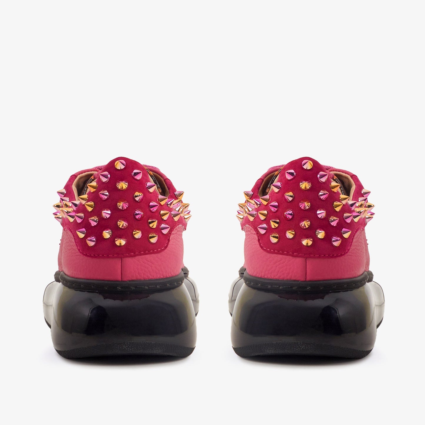 The Venezia Fuchsia Leather Women Sneaker