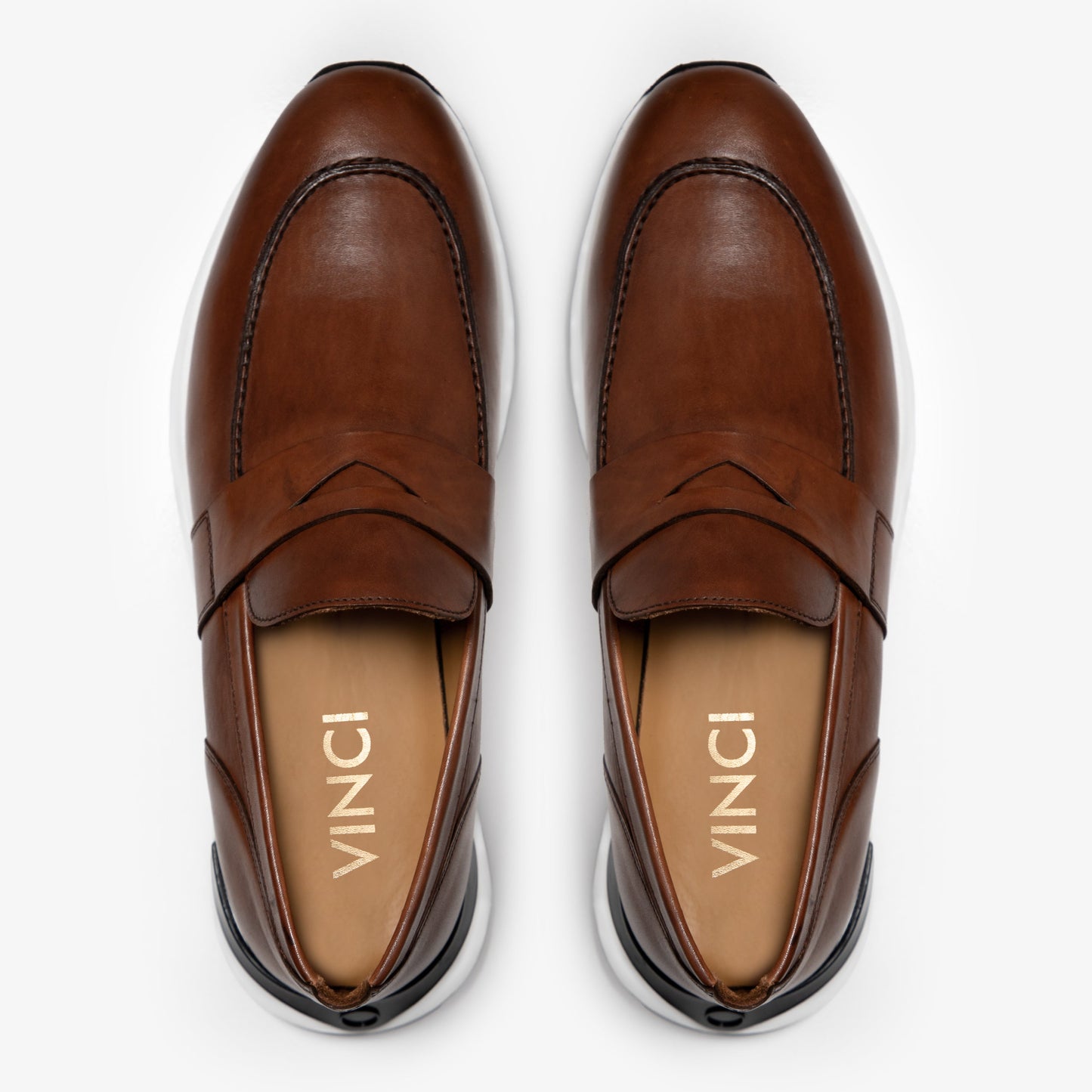 The Lumina Tan Buffalo Leather Women Sneaker