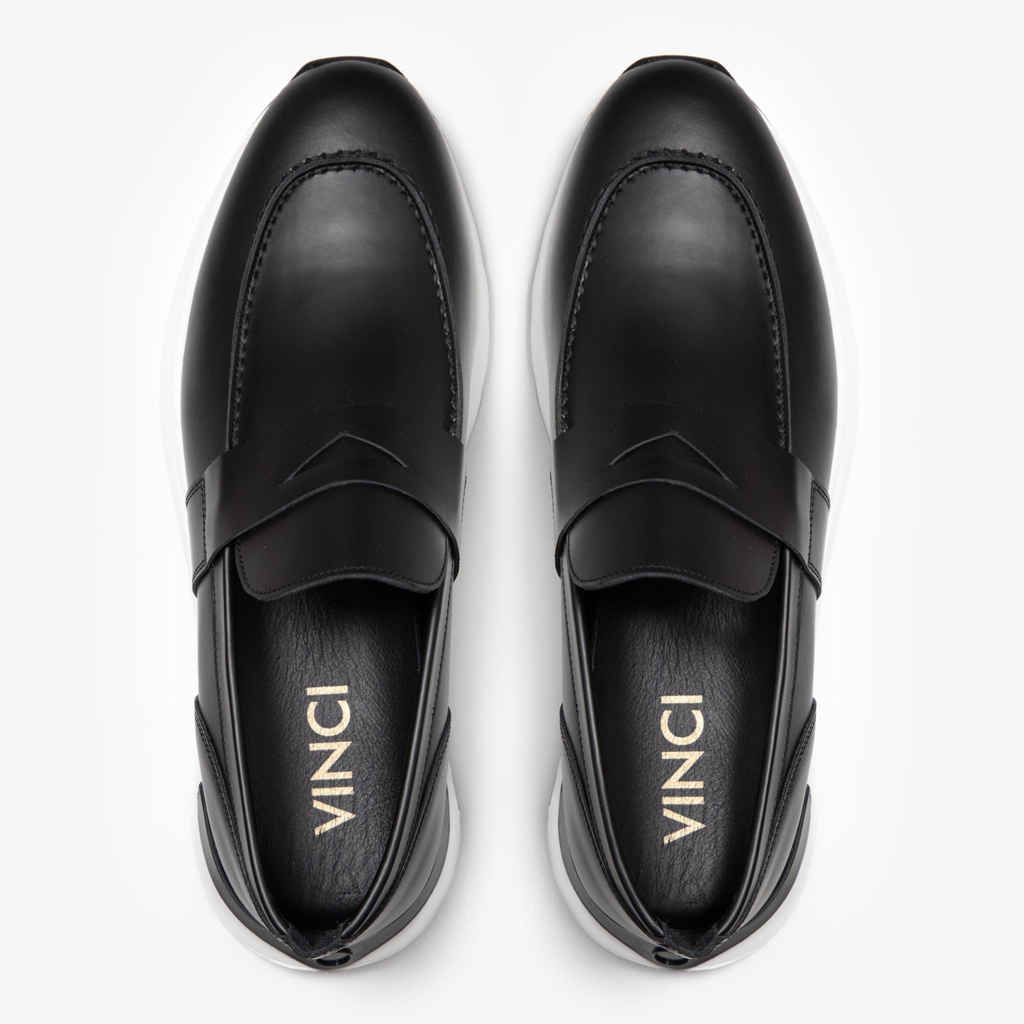 The Lumina Black Buffalo Leather Women Sneaker