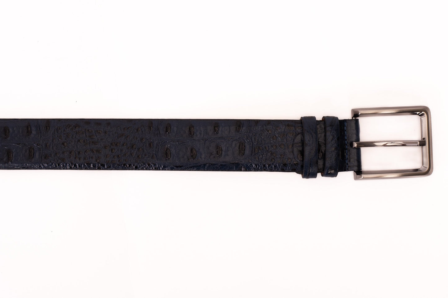 The Savamala  Blue Leather Belt
