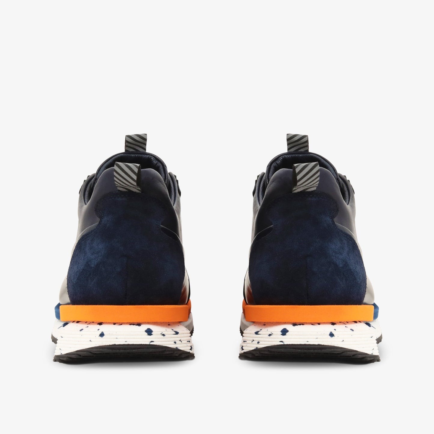 The Milford Navy Blue  Leather Men Sneaker