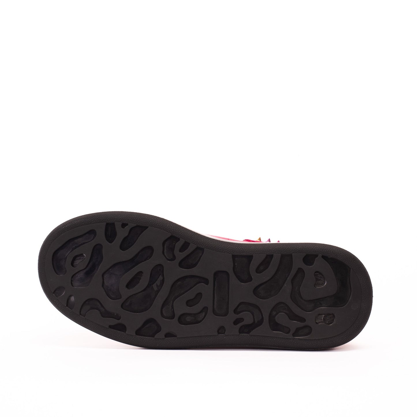 The Venezia Fuchsia Leather Women Sneaker