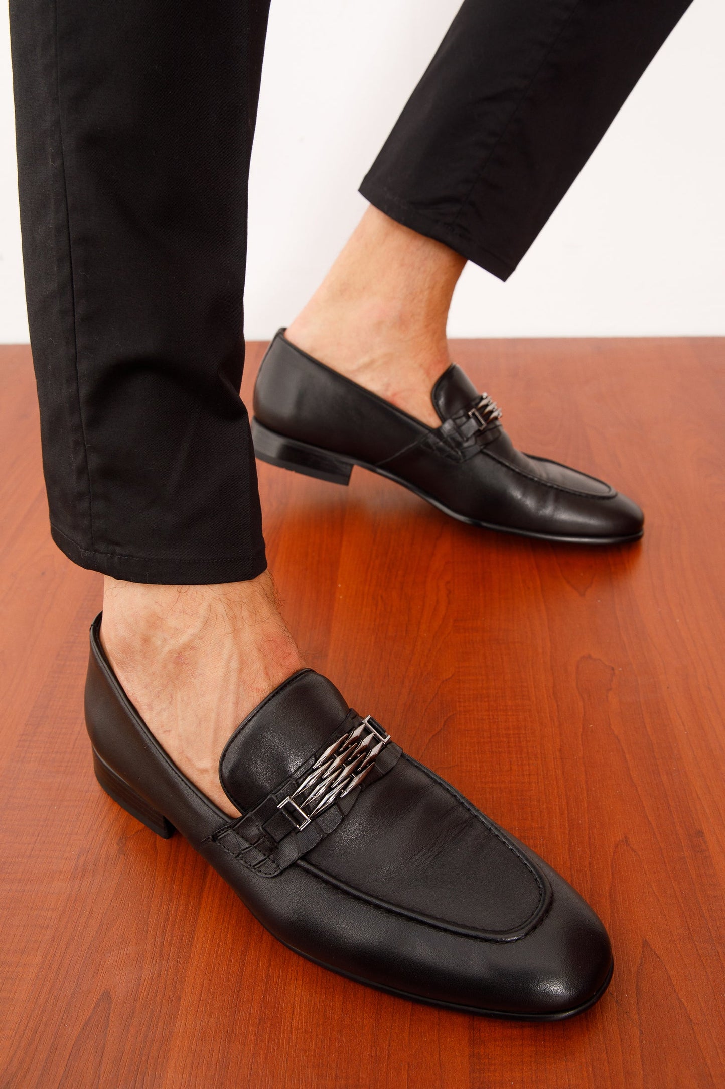 The Bogota Black Bit Loafer Men Shoe  Final Sale!