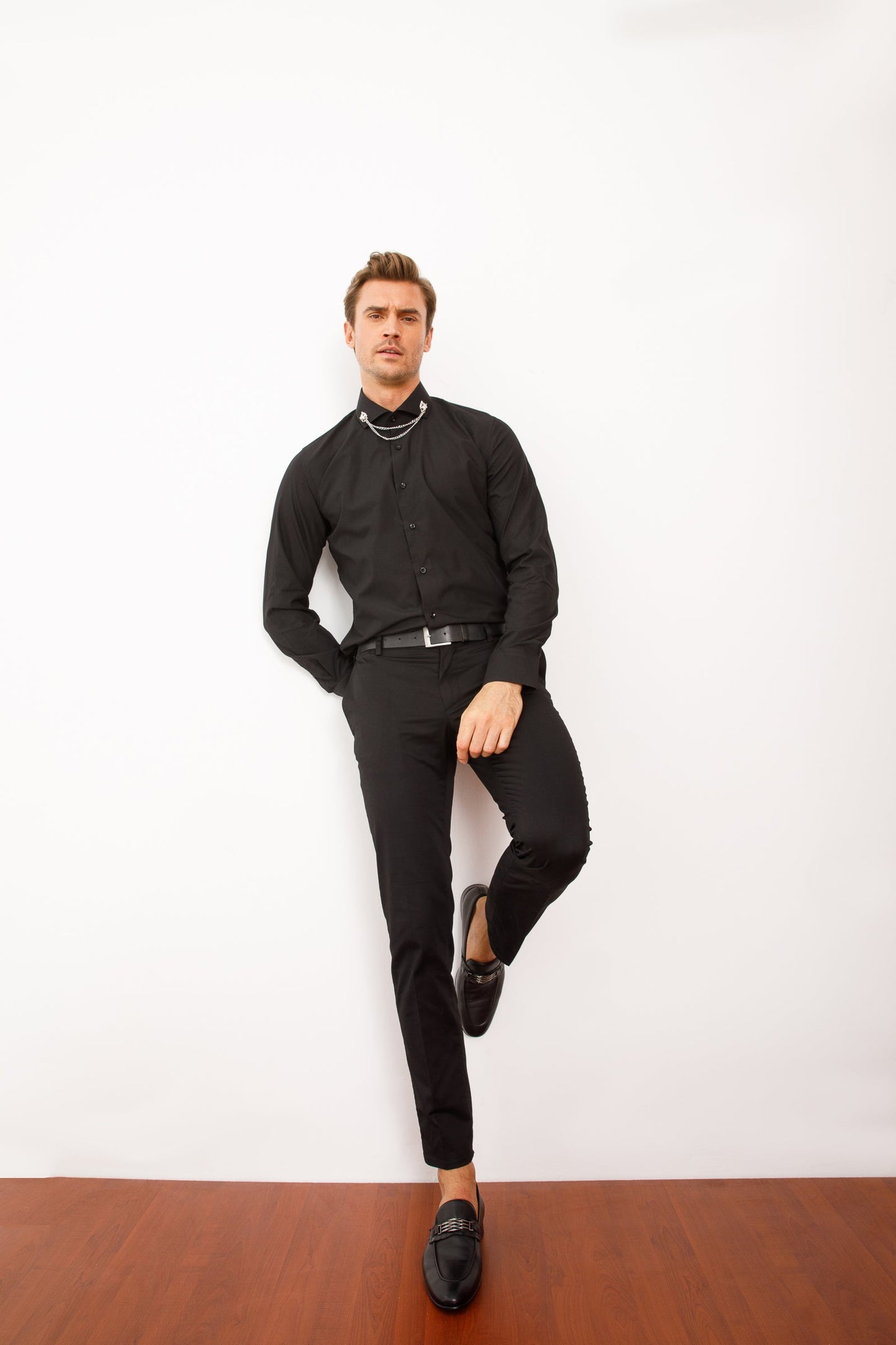 The Bogota Black Bit Loafer Men Shoe  Final Sale!