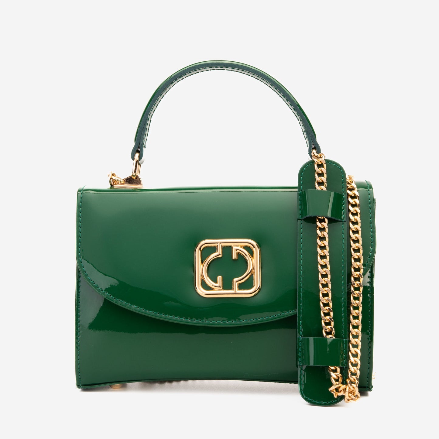 The Rosalinda Green Leather Handbag